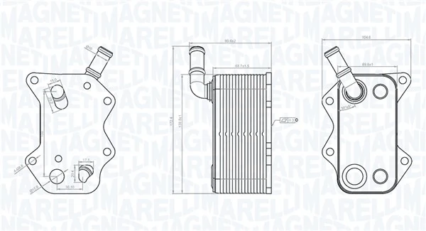 Oil Cooler, engine oil